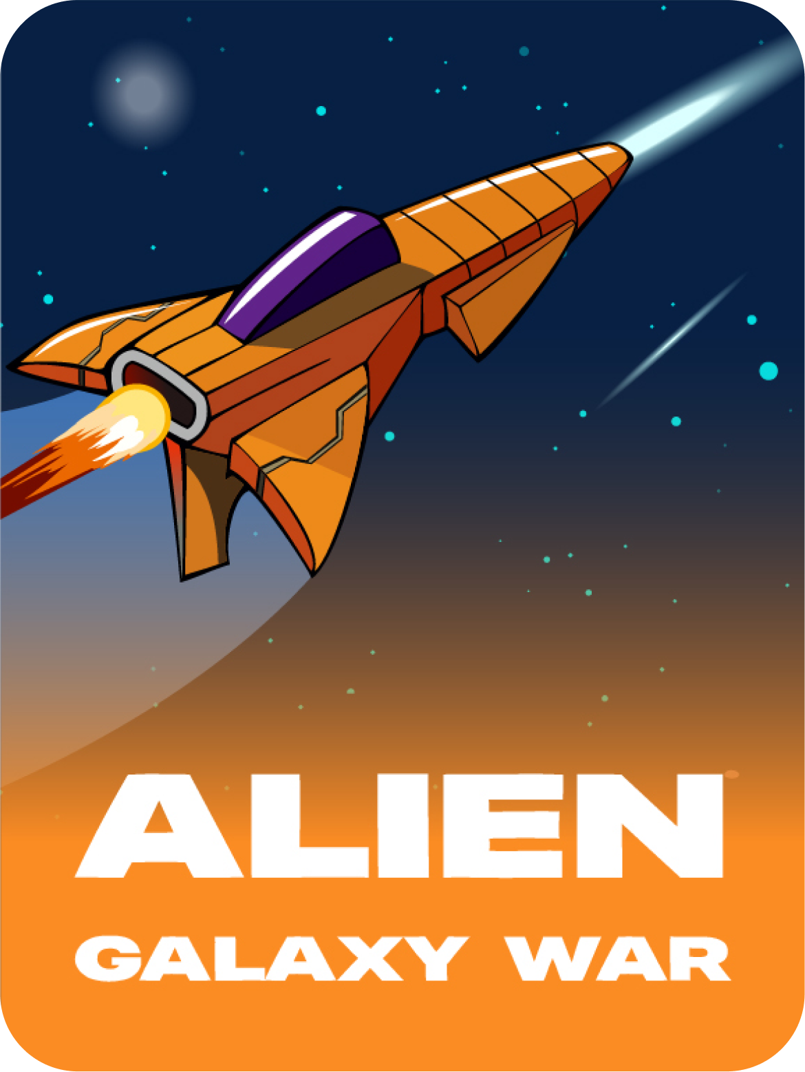 Fight through Alien Galaxy War for an interstellar adventure.