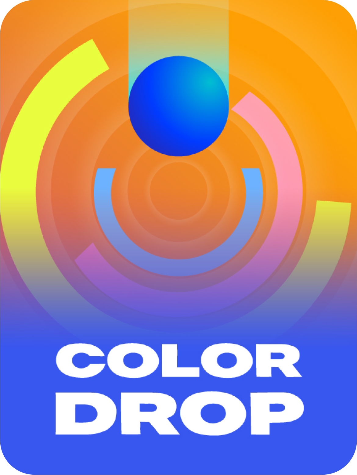 Challenge yourself in Color Drop and match colors to win.