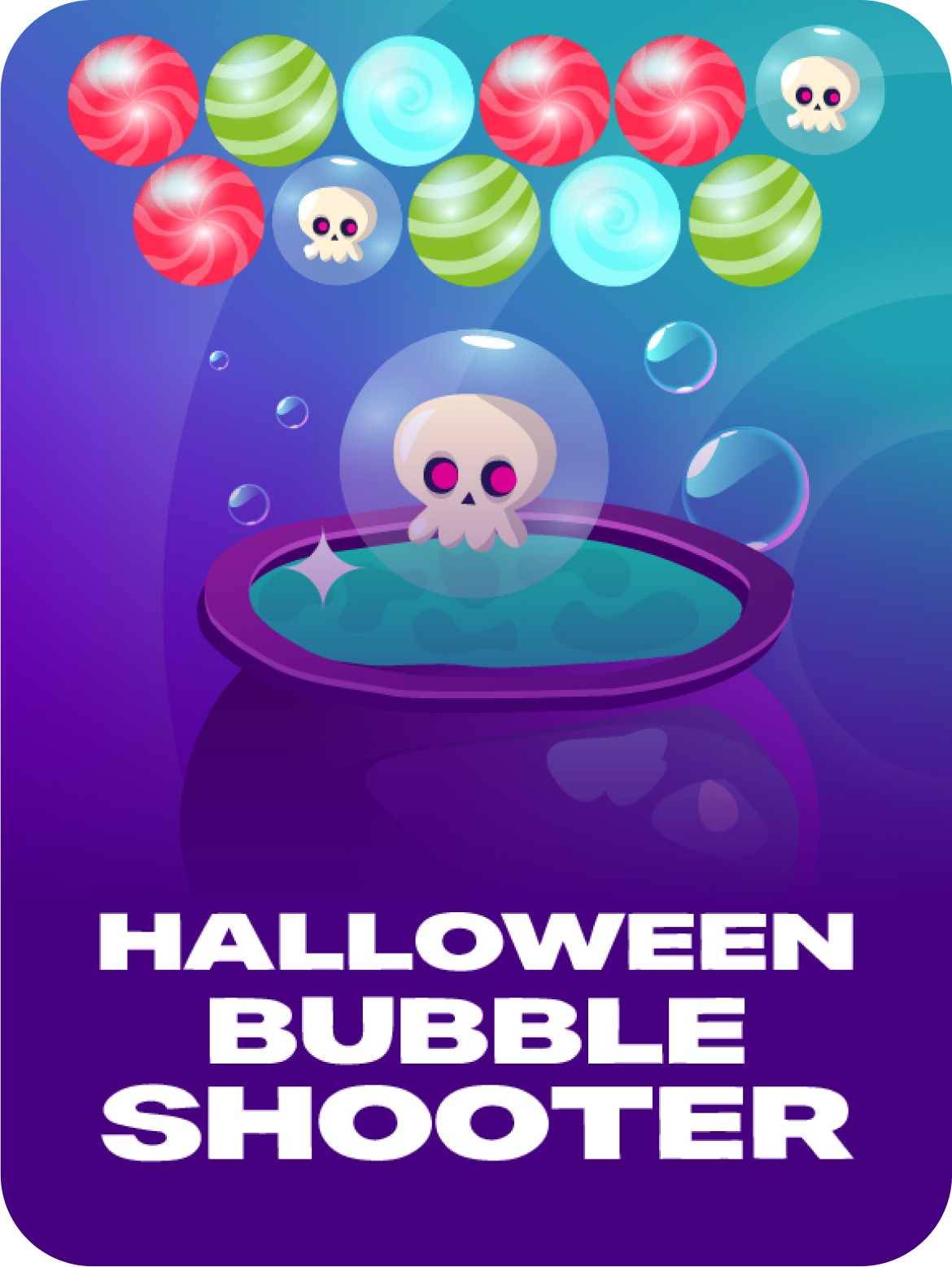 Enjoy Halloween Bubble Shooter for spooky bubble-popping fun.