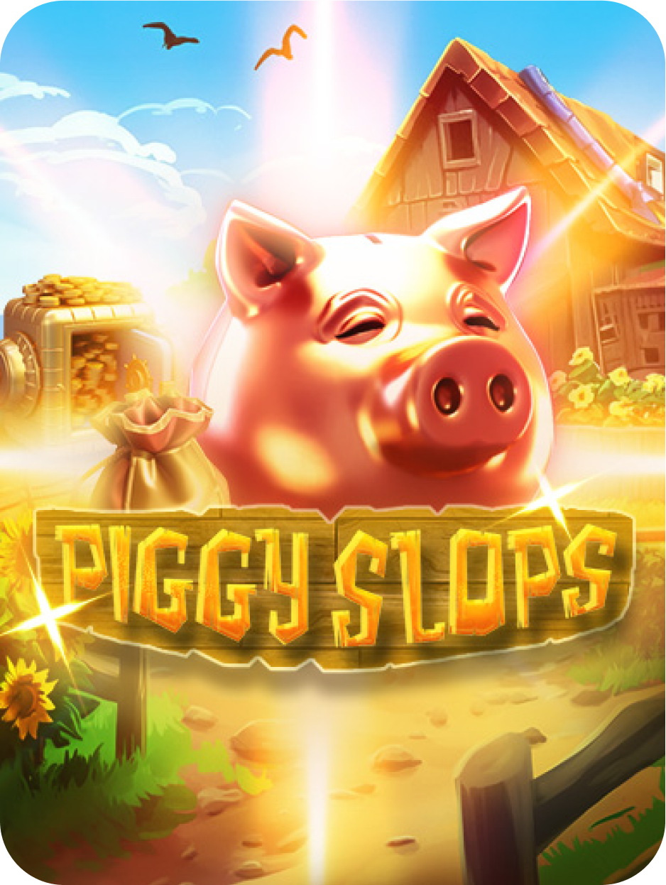 Enjoy Piggy Slops for fun and fortune-filled spins.