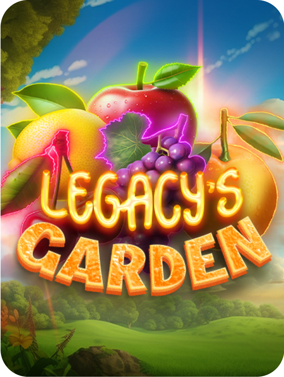 Enter Legacy’s Garden for serene slot gaming.